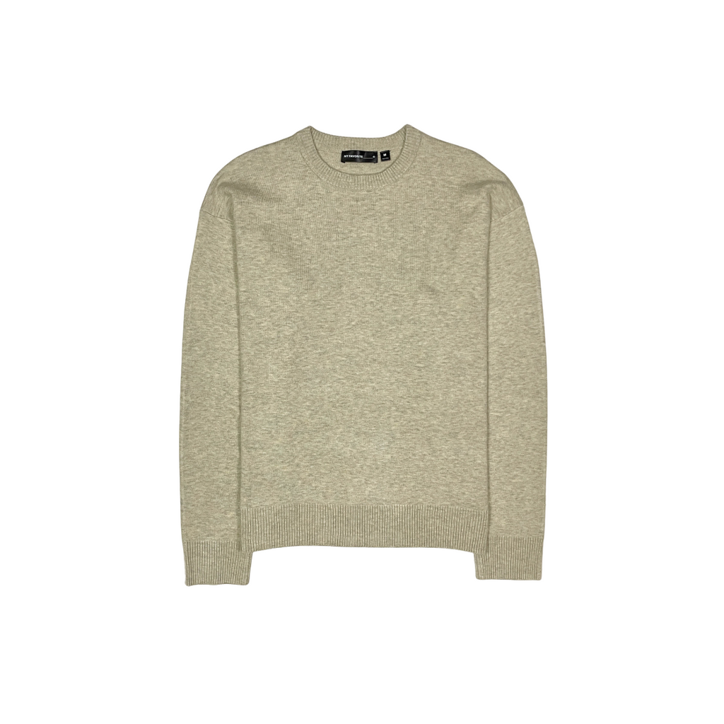 Viscos poly double knit sweater