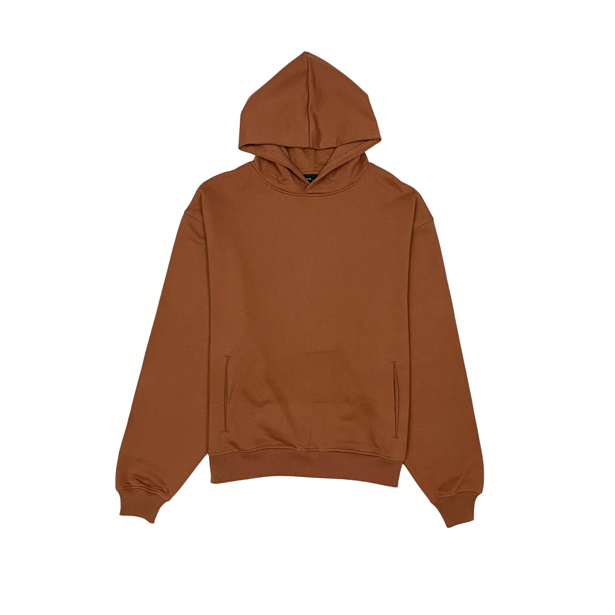 French terry drop shoulder hoodie