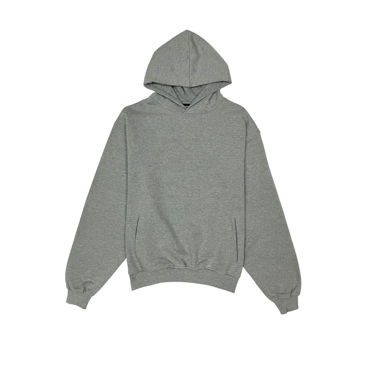 French terry drop shoulder hoodie