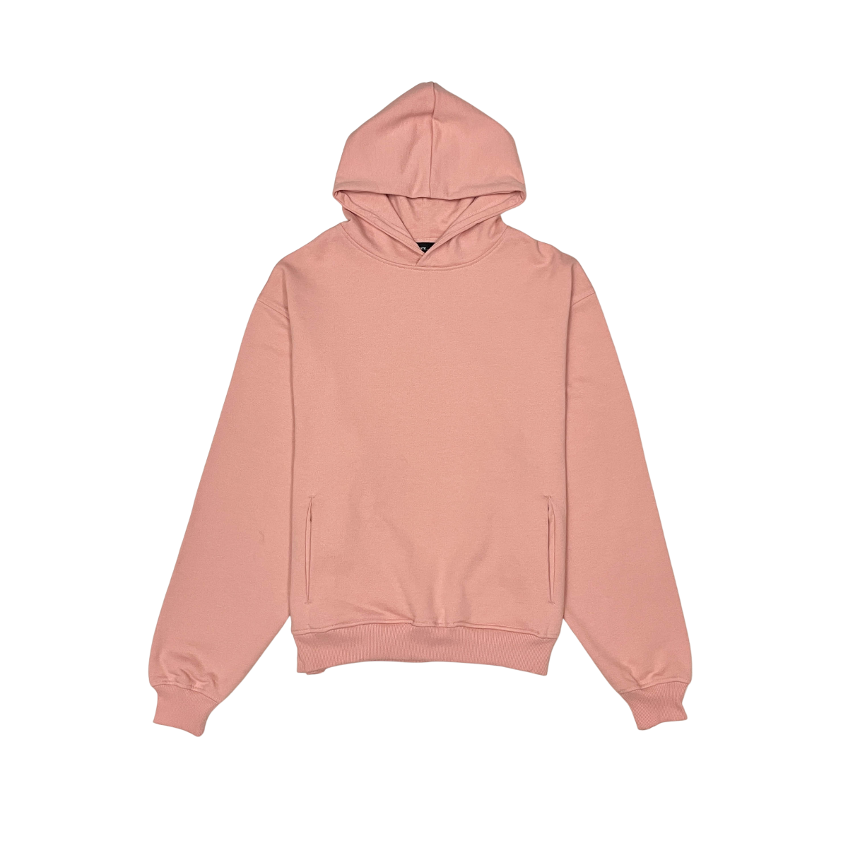 French terry drop shoulder hoodie