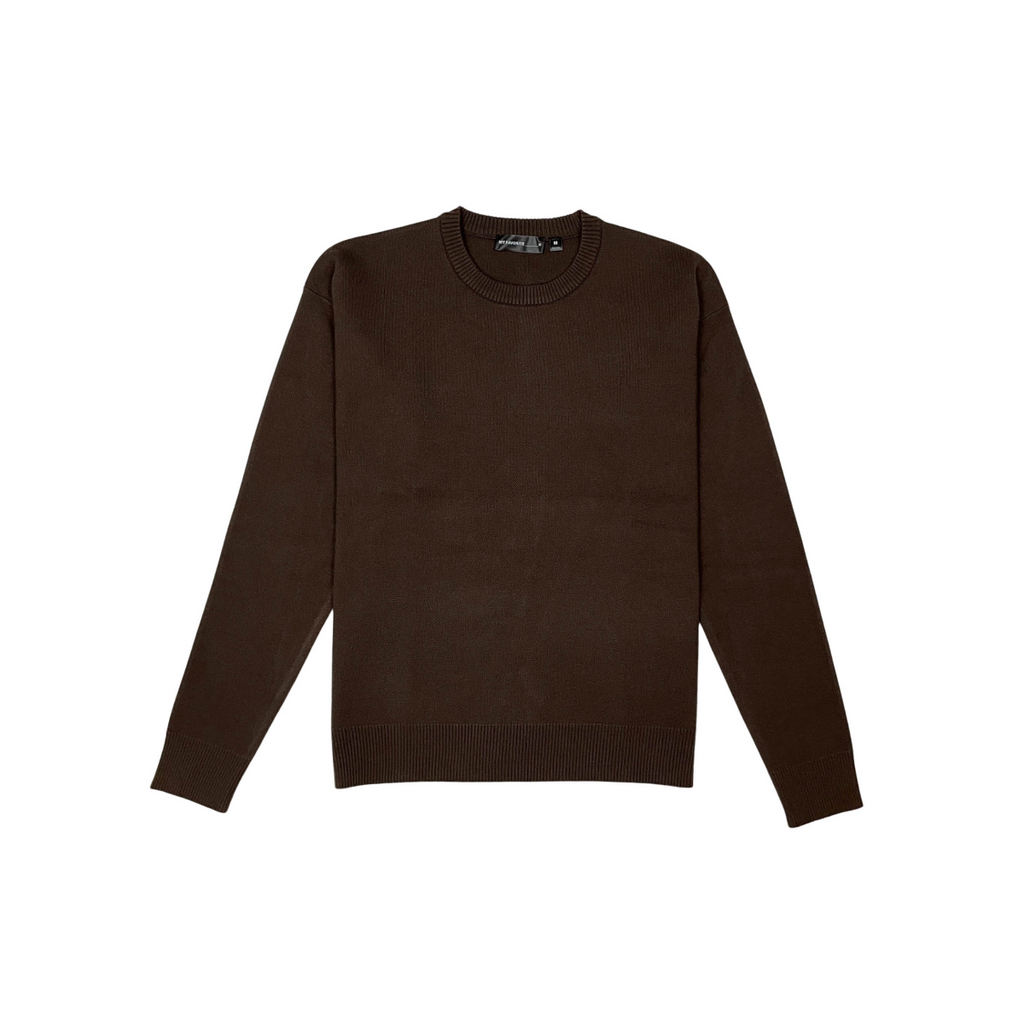 Viscos poly double knit sweater