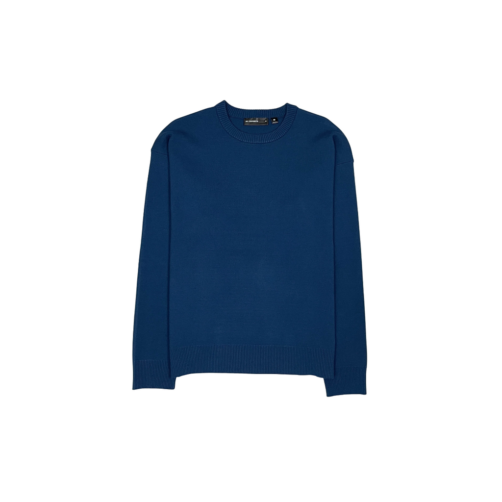 Viscos poly double knit sweater