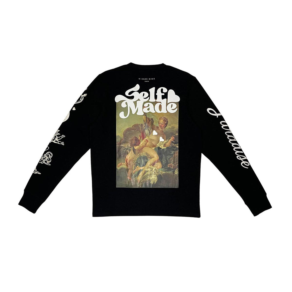 Self made art ls tee