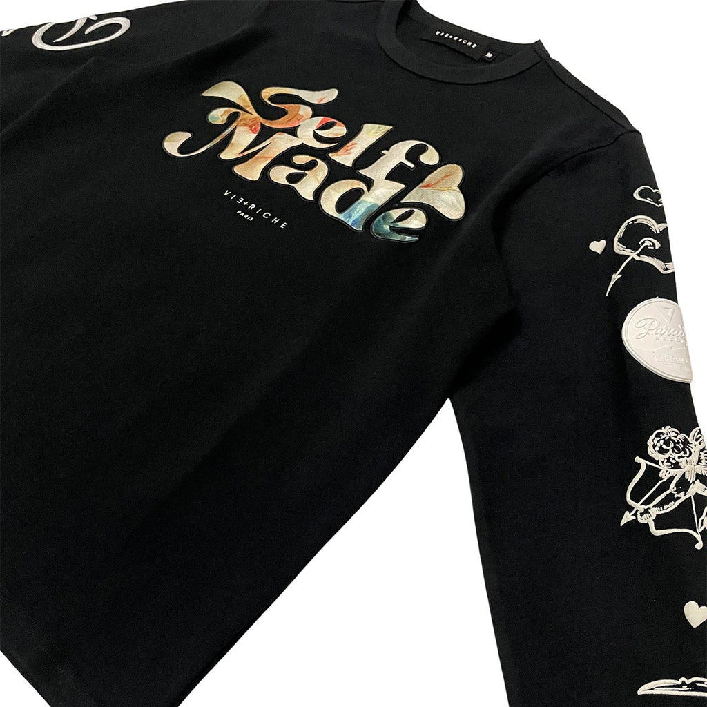 Self made art ls tee