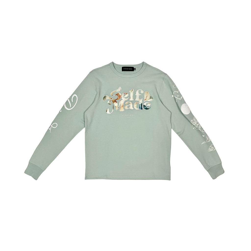 Self made art ls tee