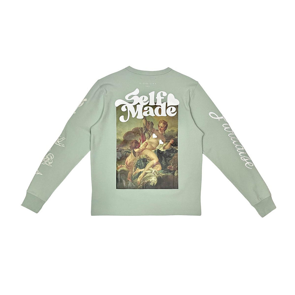 Self made art ls tee