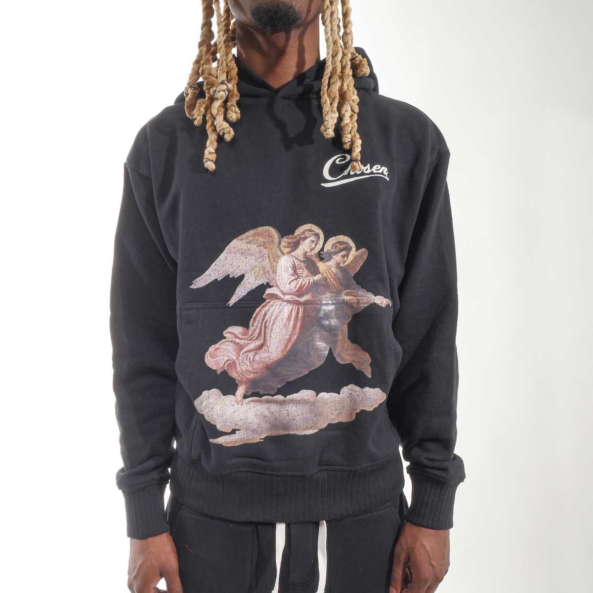 The angel of the lord pull-over hoodie