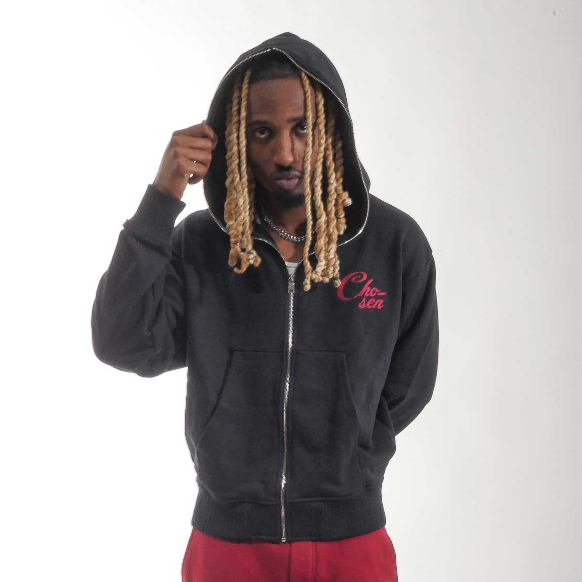 Chosen lamb zip hoodie