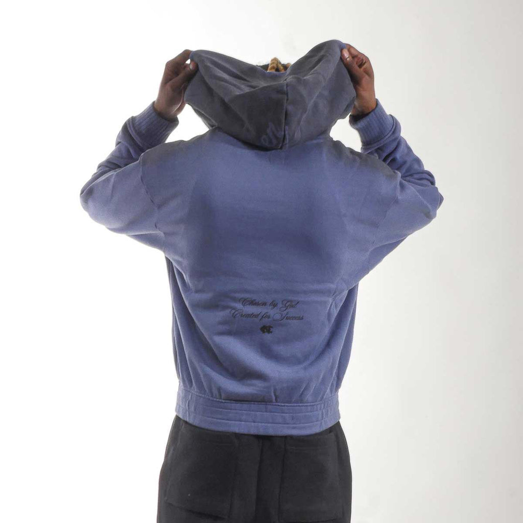 Chosen washed full-zip hoodie