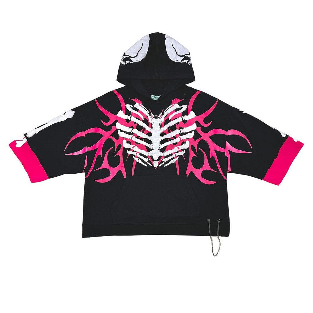 Xray short sleeve hoodie