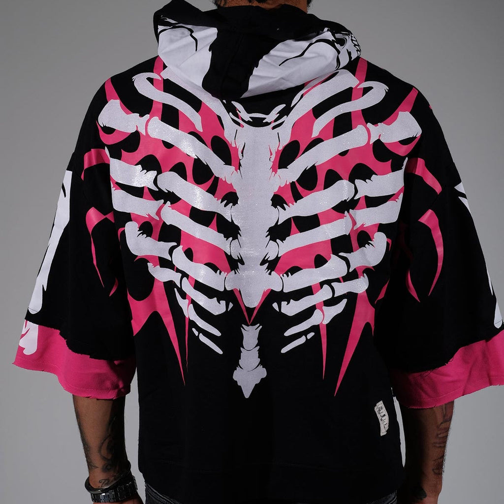 Xray short sleeve hoodie
