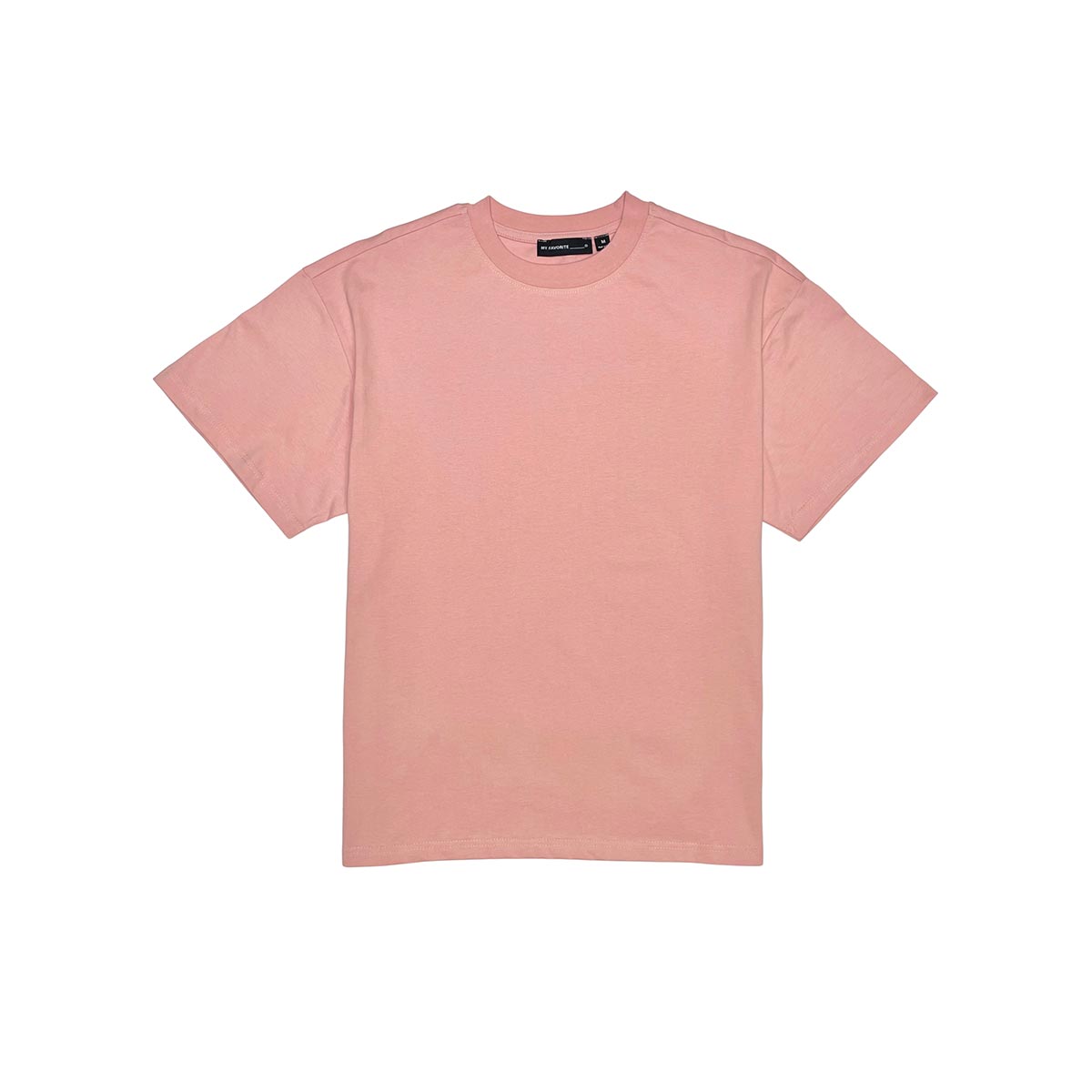 Single jersey oversized drop shoulder tshirt