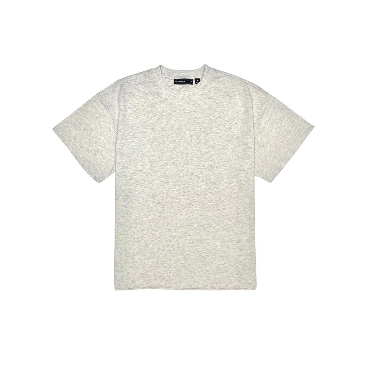 Single jersey oversized drop shoulder tshirt