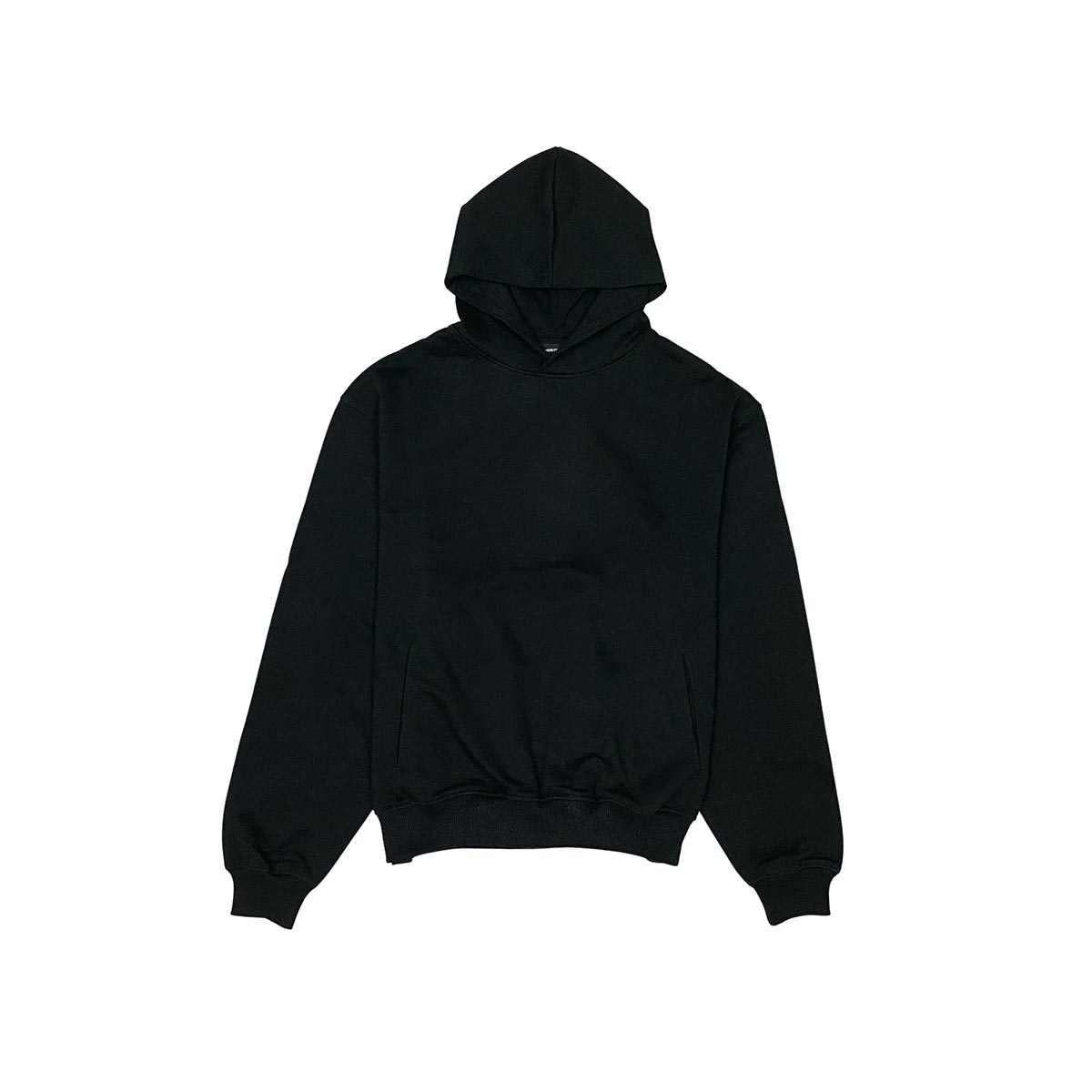 French terry drop shoulder hoodie