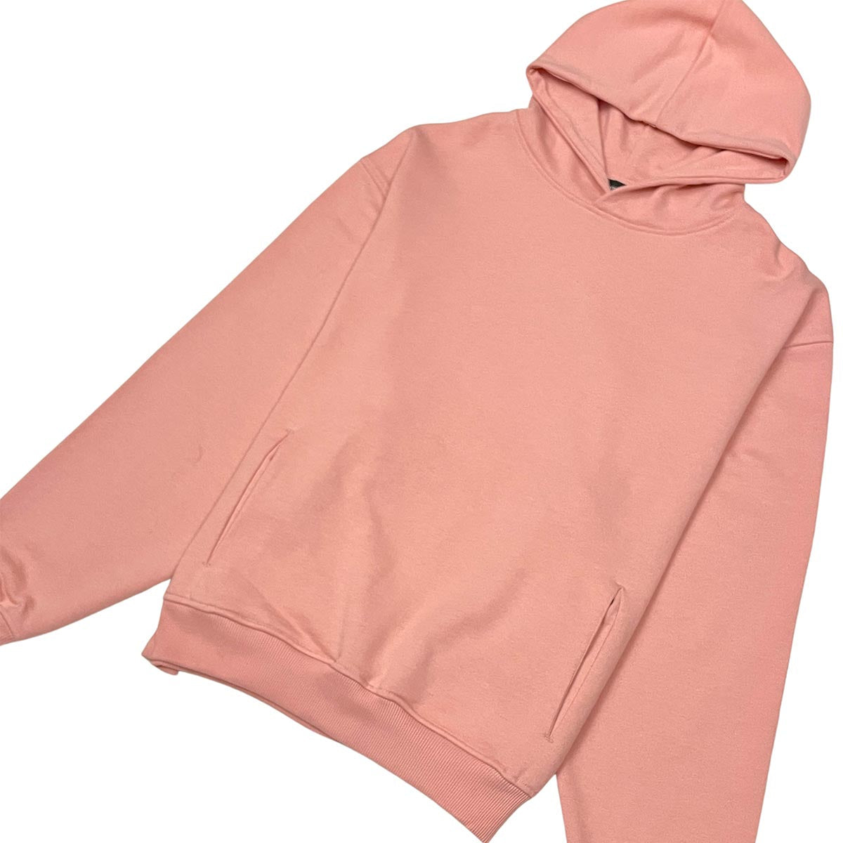 French terry drop shoulder hoodie