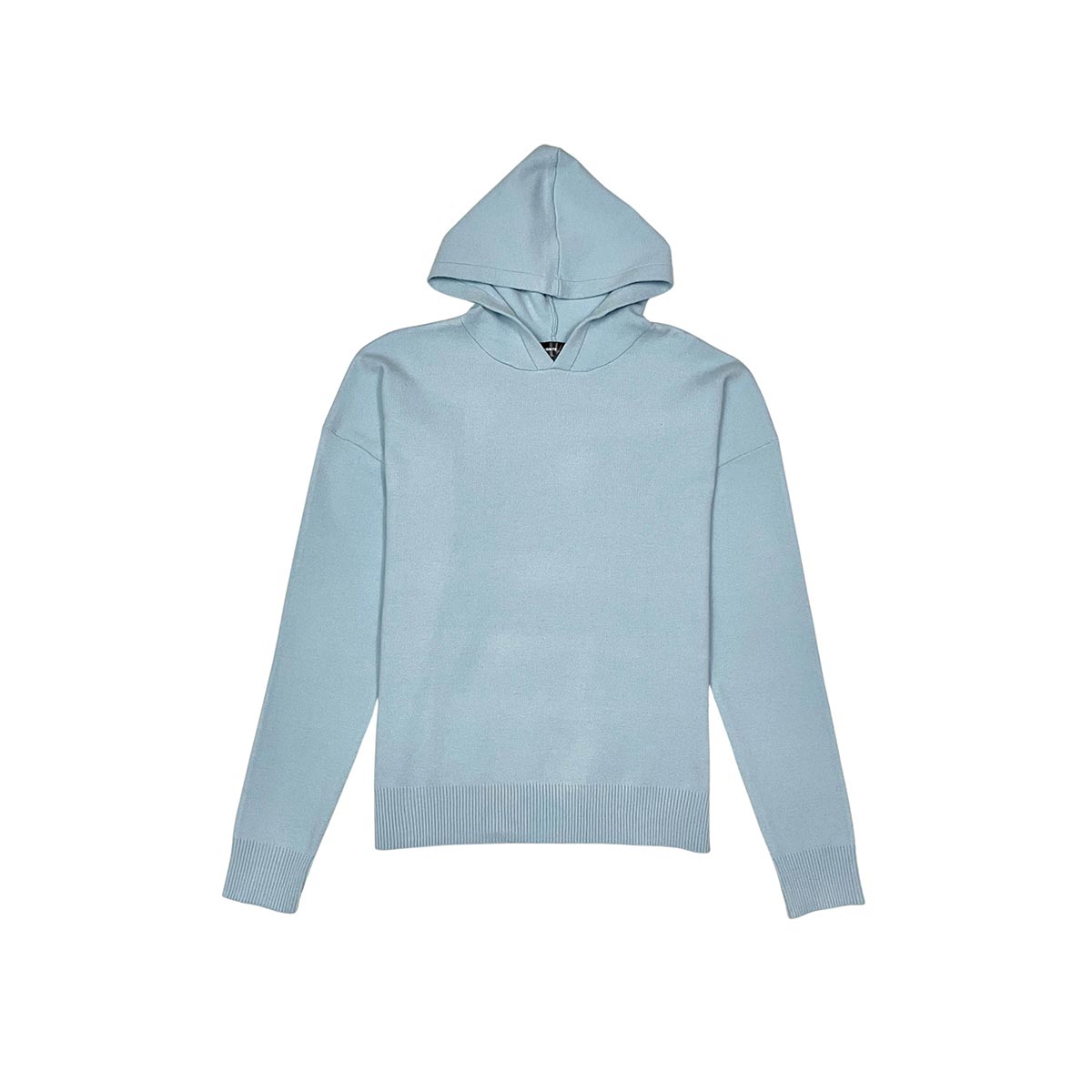 Viscos poly double knit sweater hoodie