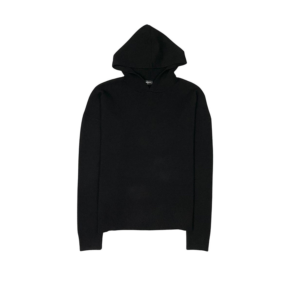 Viscos poly double knit sweater hoodie