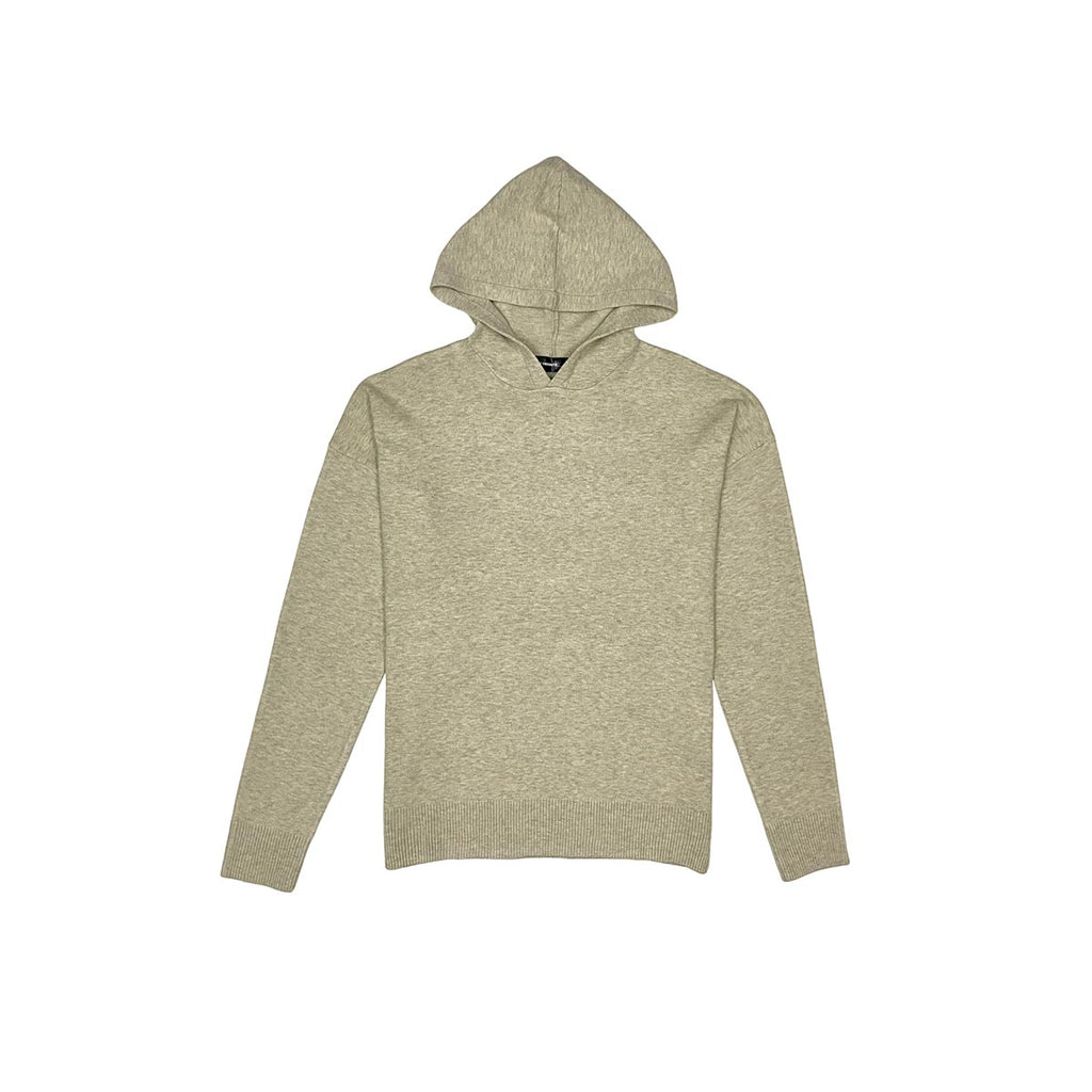 Viscos poly double knit sweater hoodie