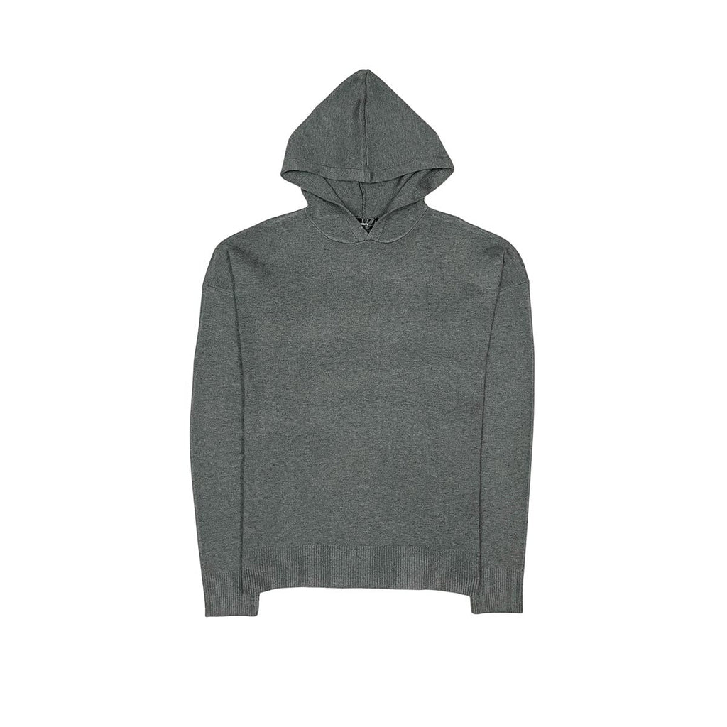 Viscos poly double knit sweater hoodie