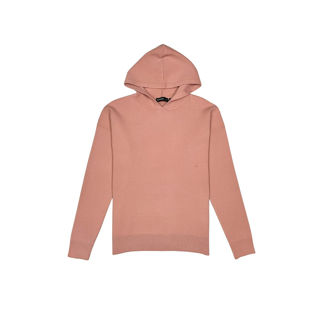 Viscos poly double knit sweater hoodie