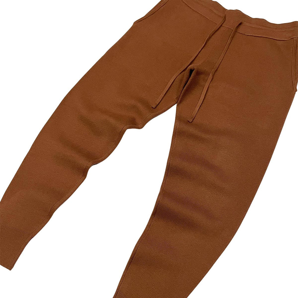 Viscos poly double knit jogger pant