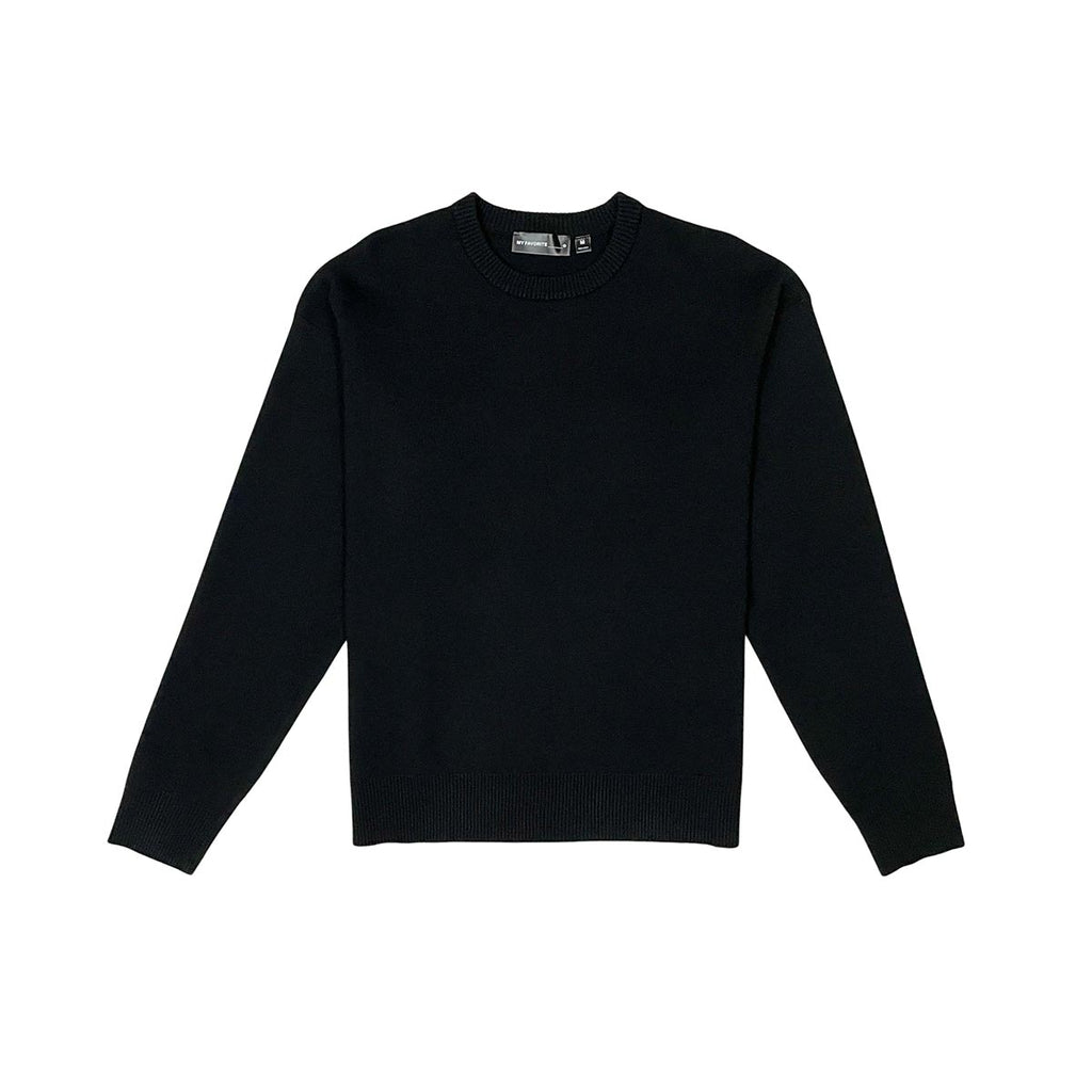 Viscos poly double knit sweater