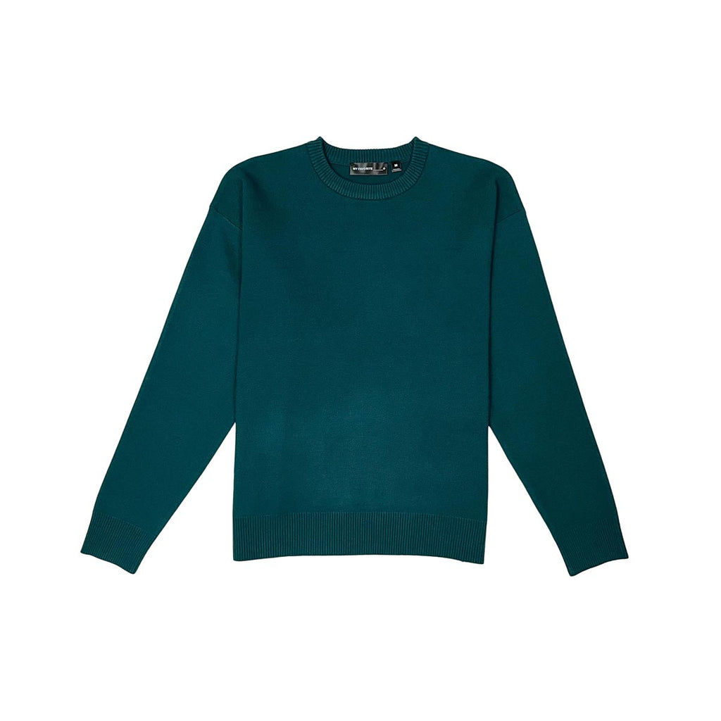 Viscos poly double knit sweater