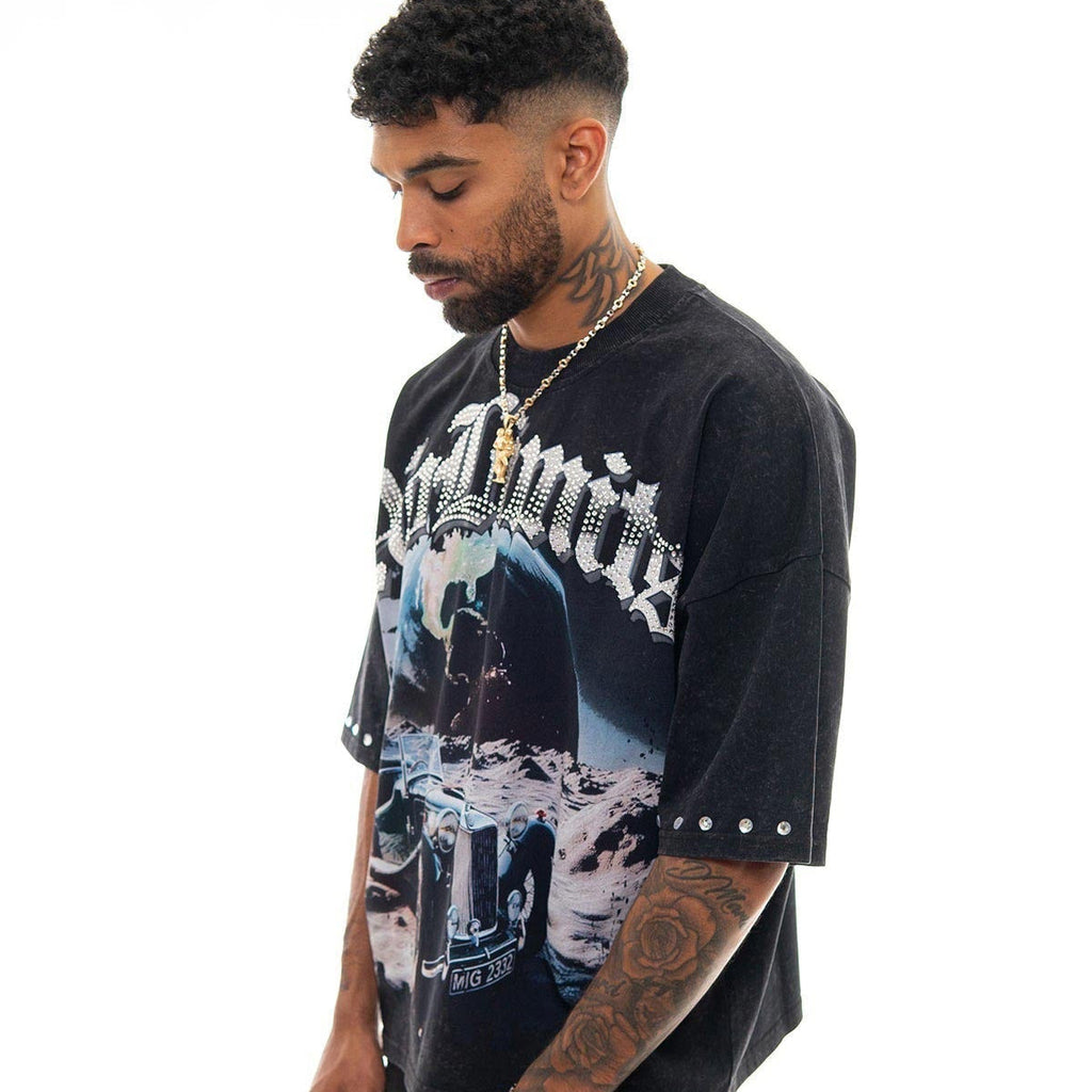 Stray no limits wide & crop fit tee