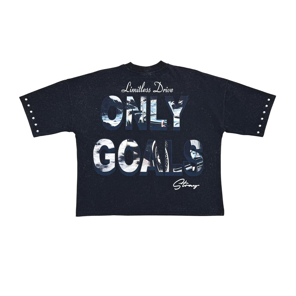 Stray no limits wide & crop fit tee