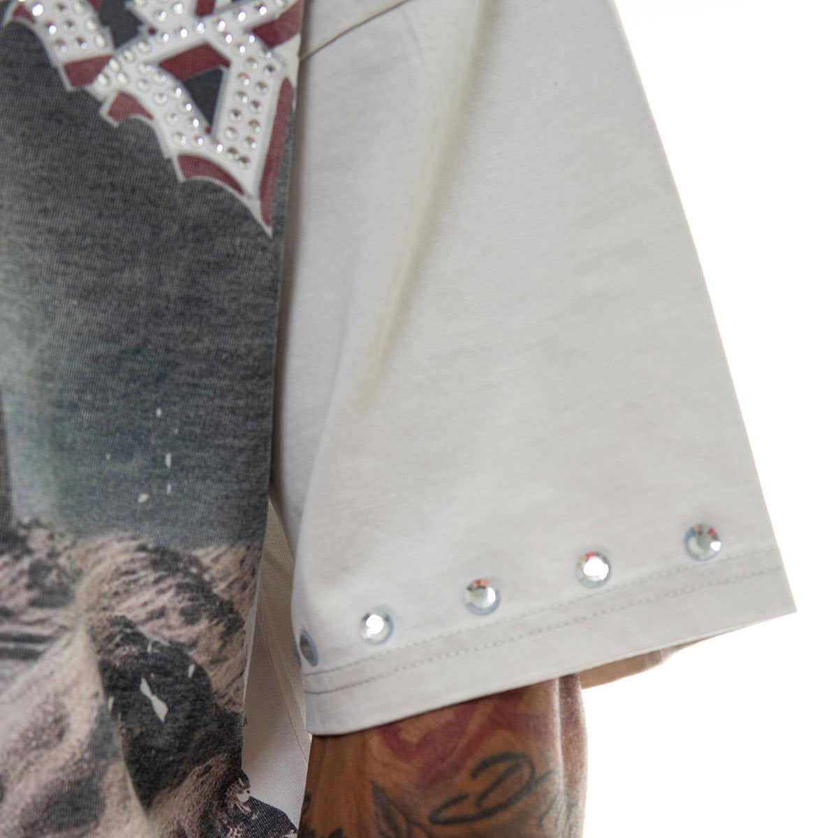 Stray no limits wide & crop fit tee