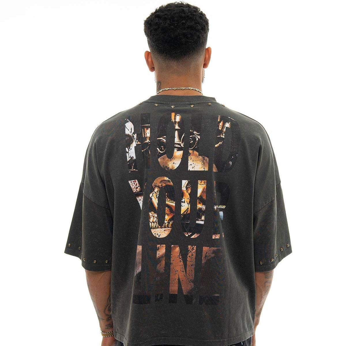 Stray stand ground wide & crop fit tee