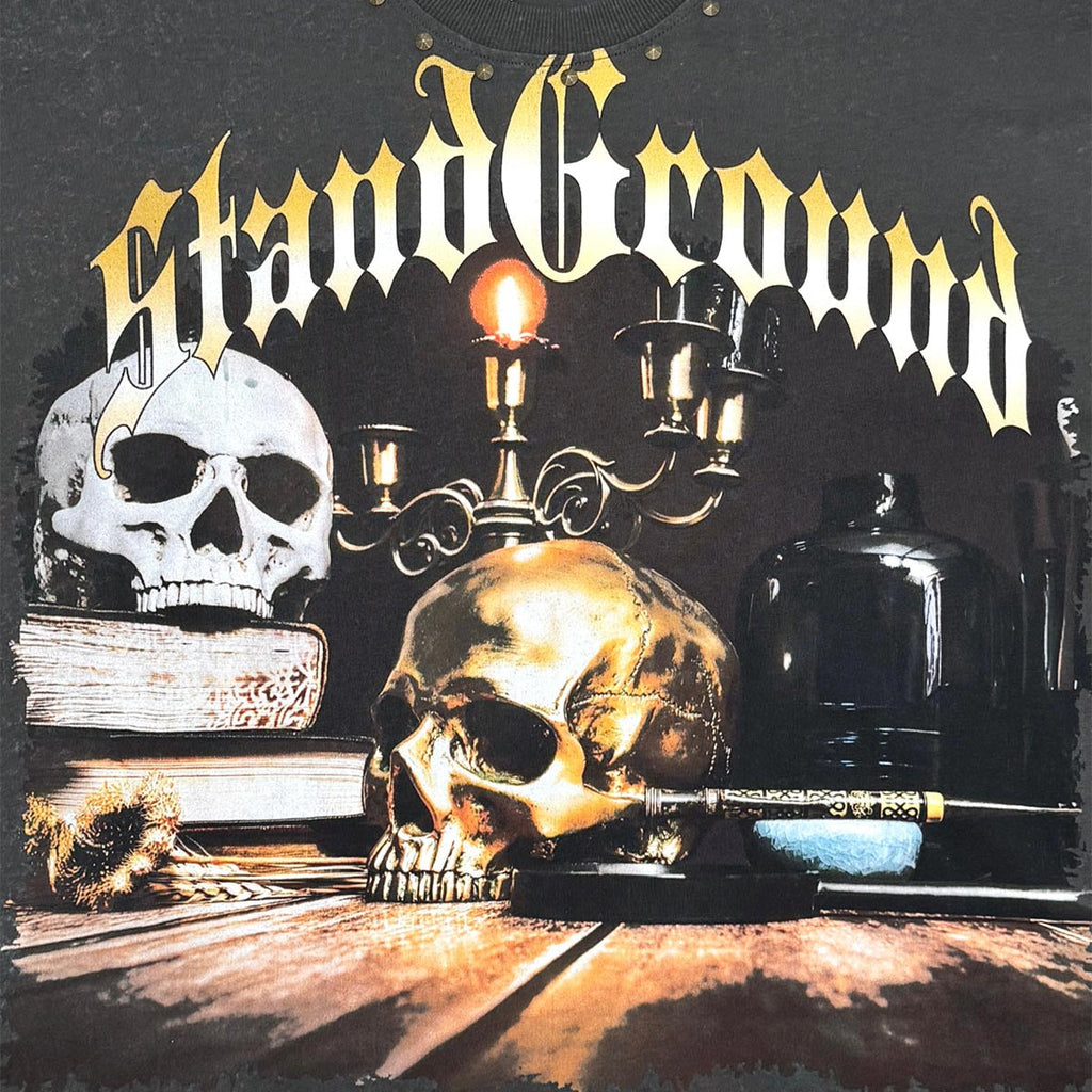 Stray stand ground wide & crop fit tee