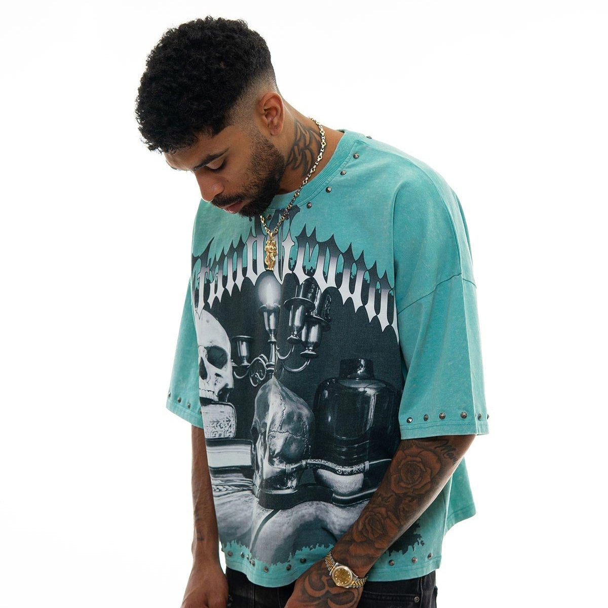 Stray stand ground wide & crop fit tee