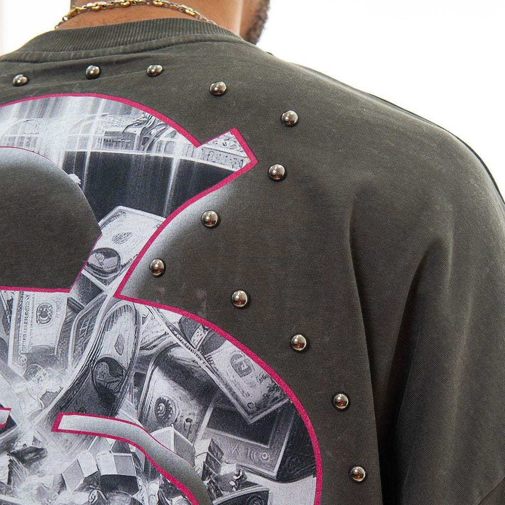 Stray treasure chest wide & crop fit tee