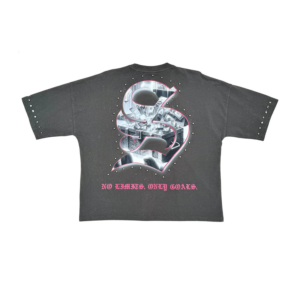 Stray treasure chest wide & crop fit tee