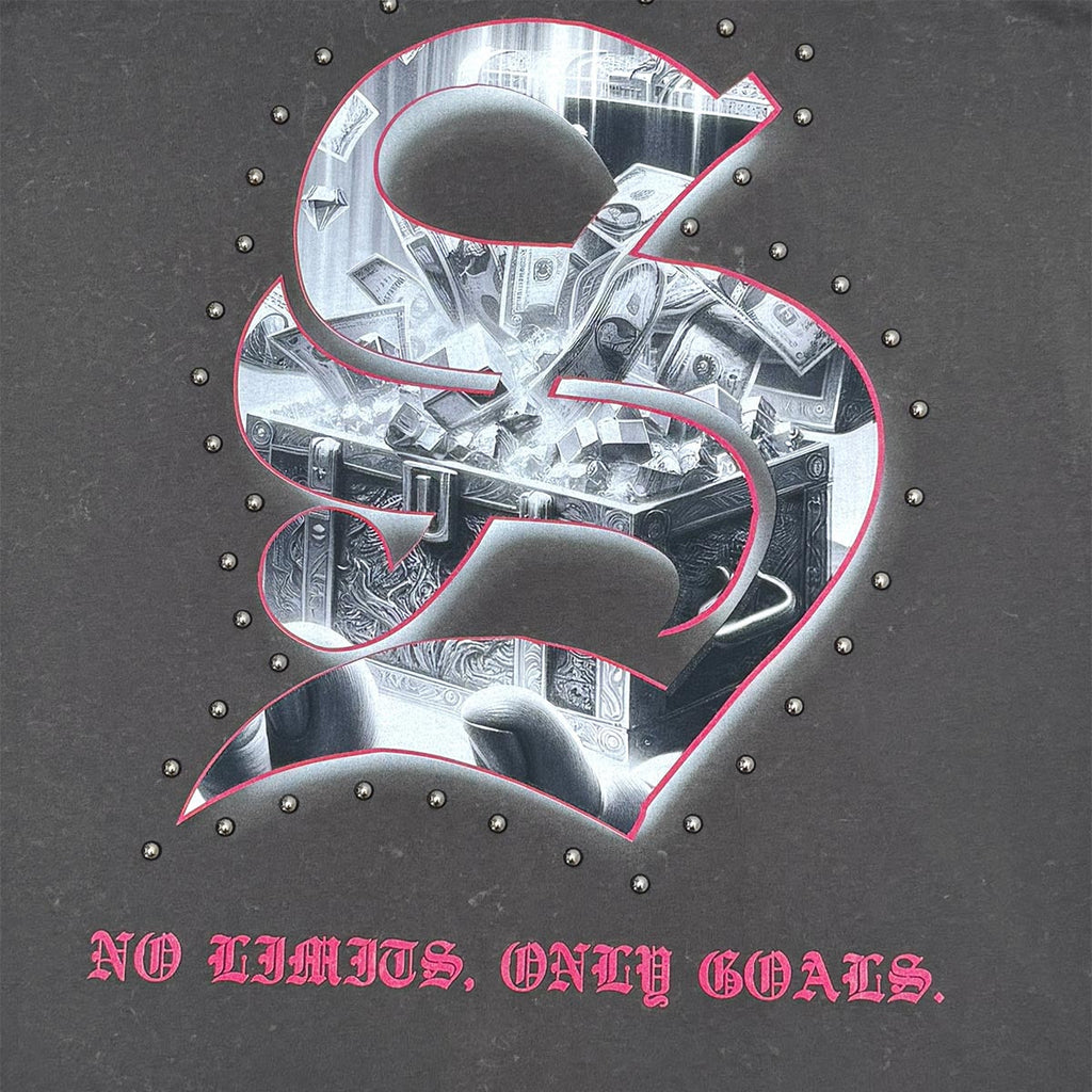 Stray treasure chest wide & crop fit tee