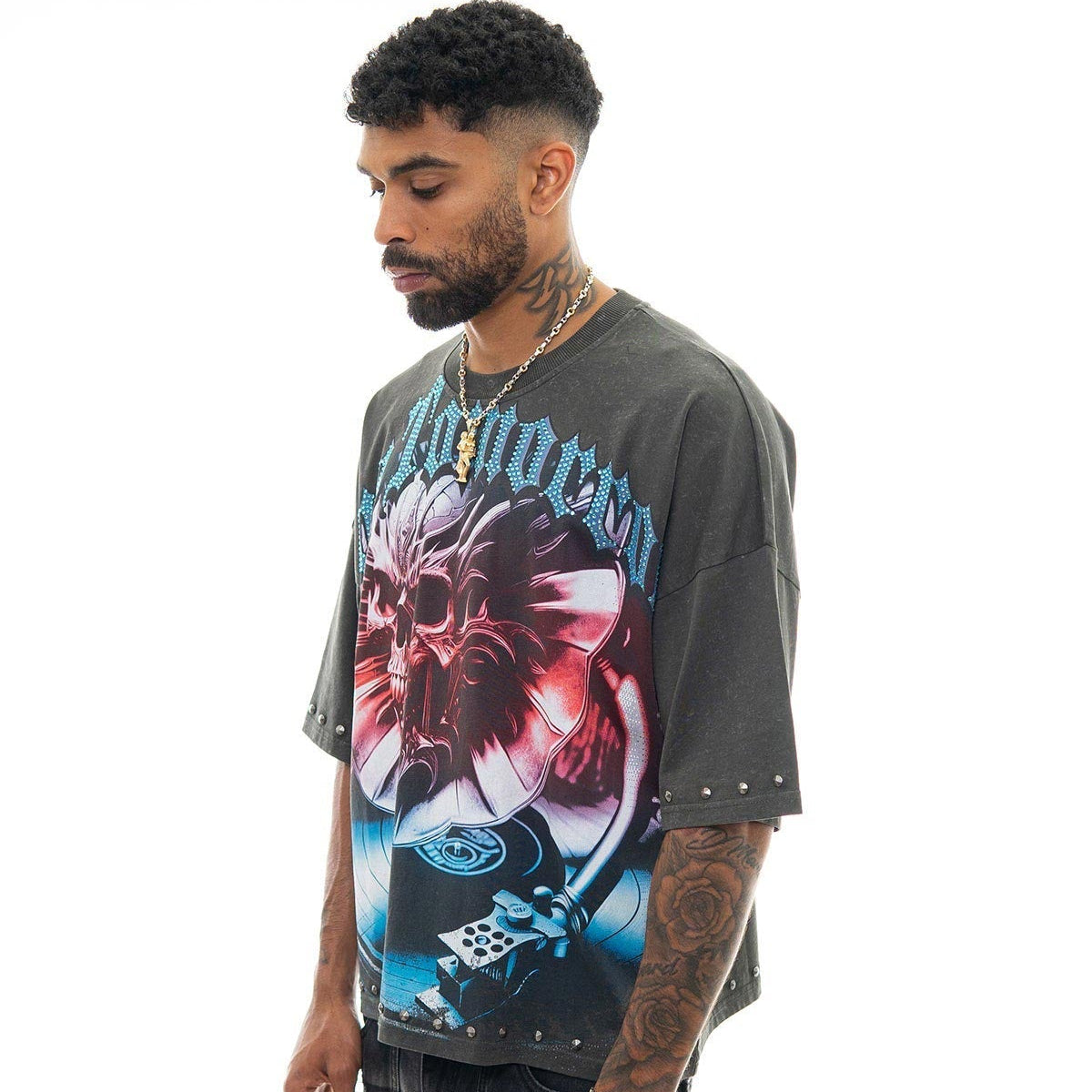 Stray the future is yours wide & crop fit tee