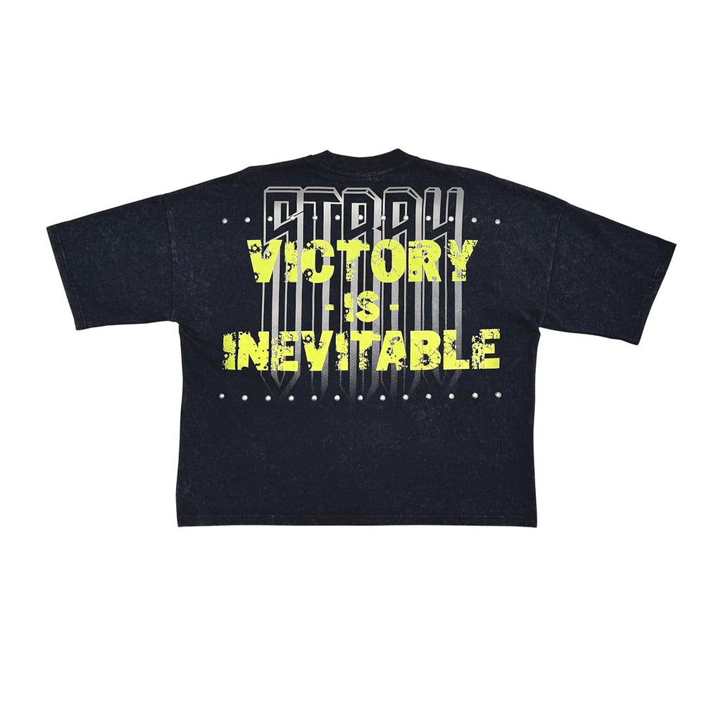 Stray claim victory wide & crop fit tee