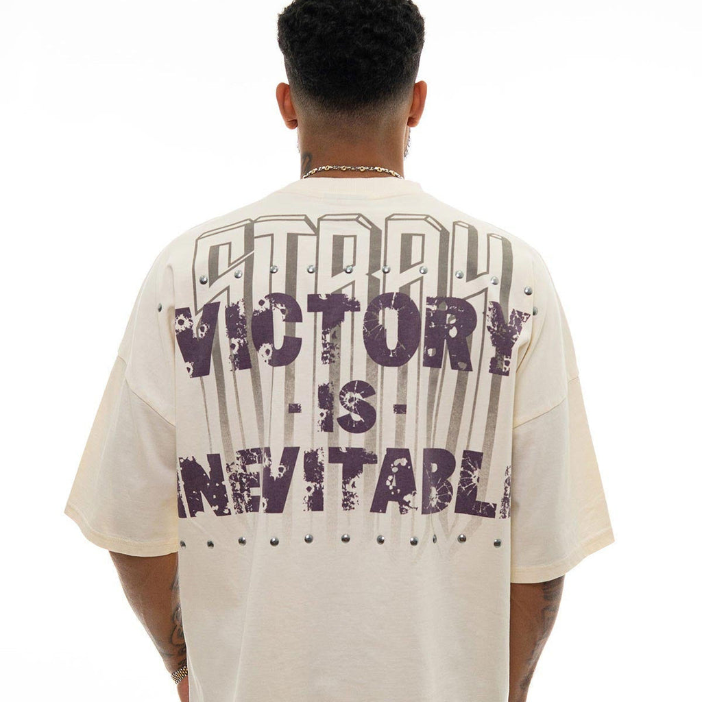 Stray claim victory wide & crop fit tee