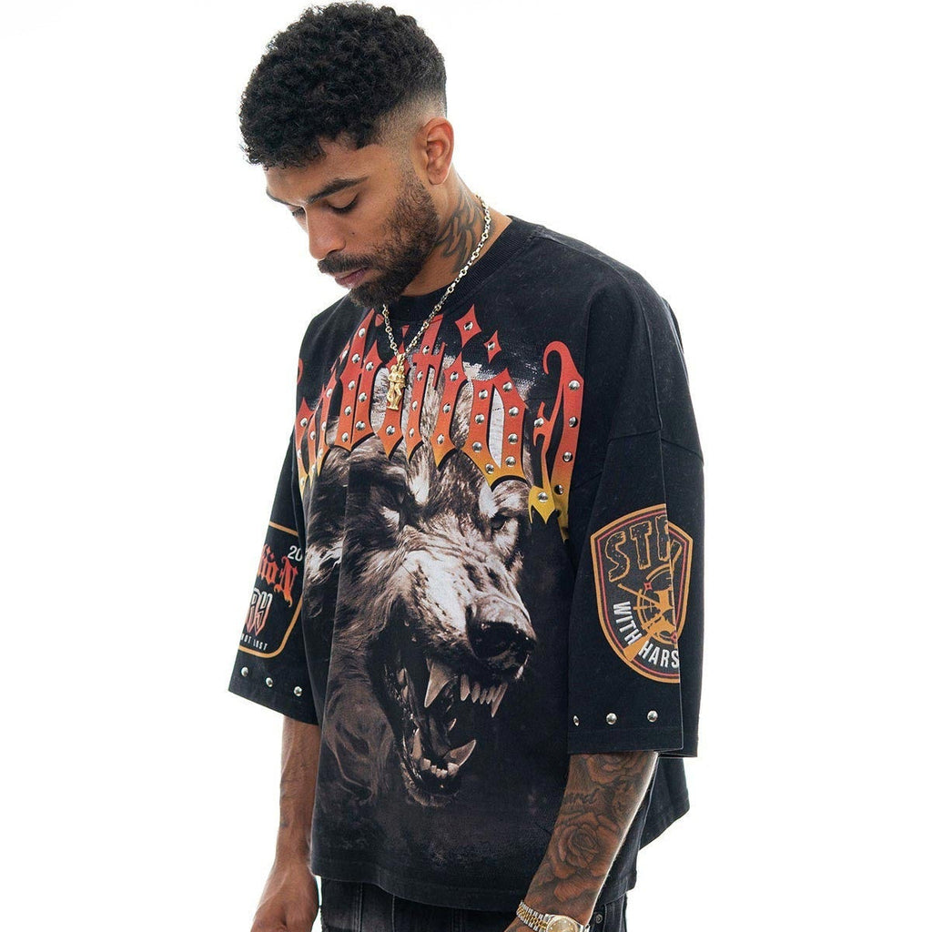 Stray ambitions 3/4 sleeve tee