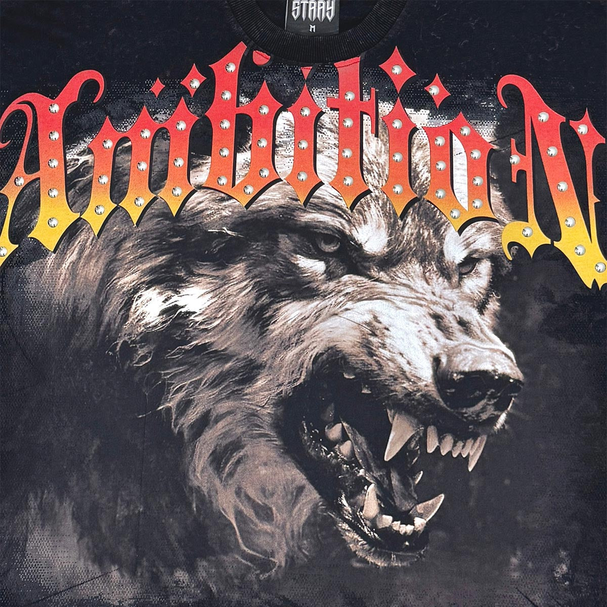 Stray ambitions 3/4 sleeve tee