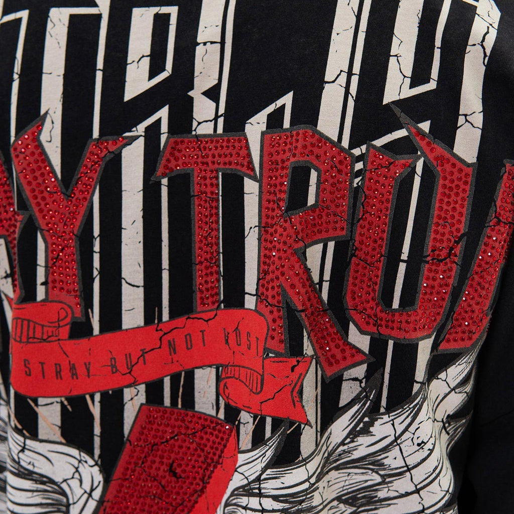 Stray rock n roller 3/4 sleeve tee