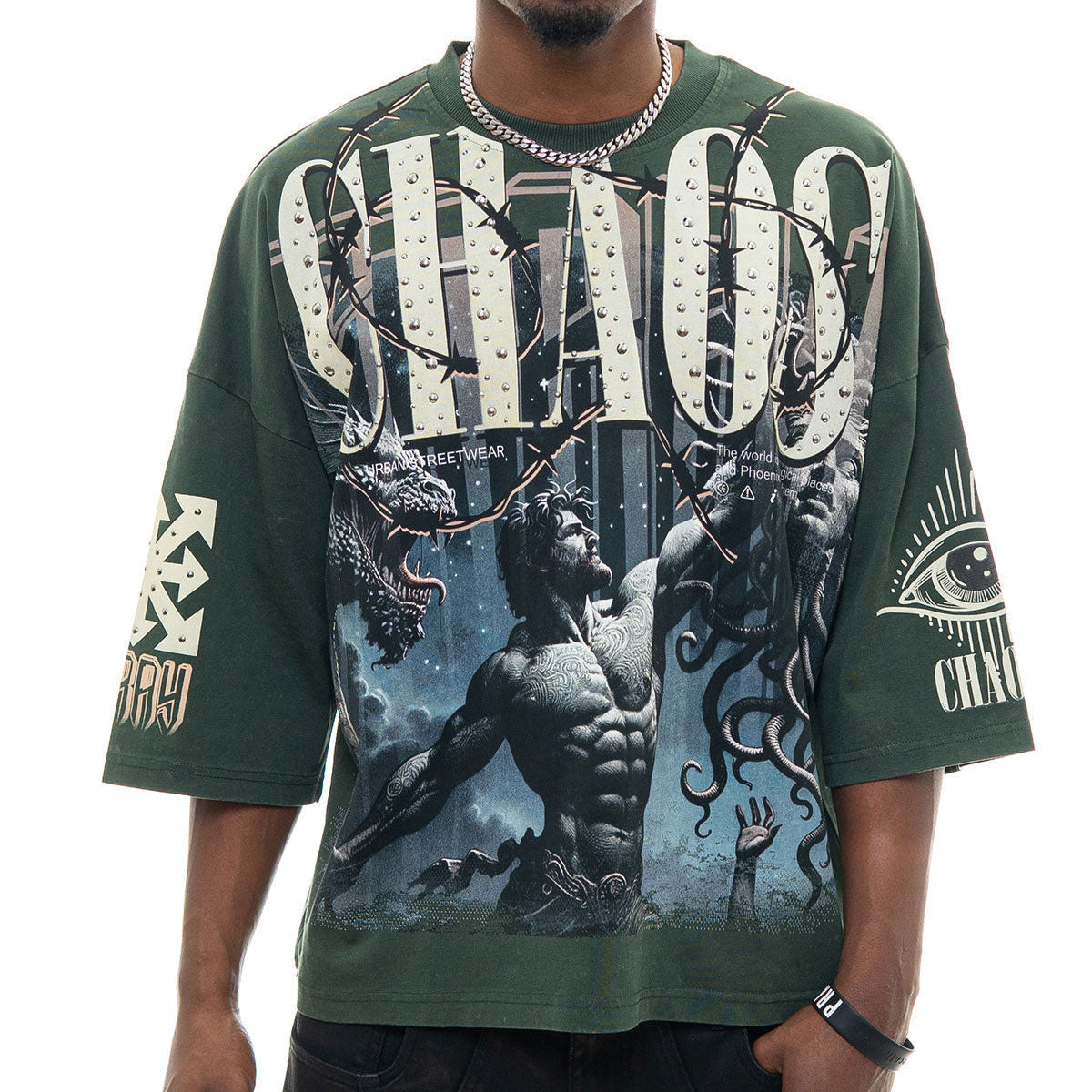 Stray chaos 3/4 sleeve tee