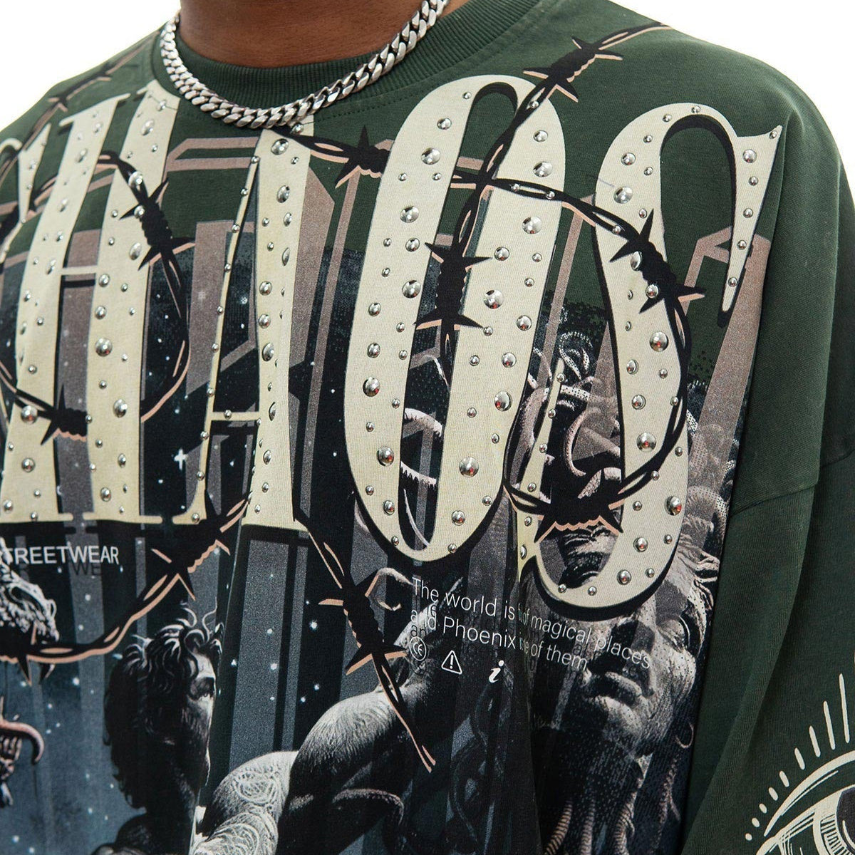 Stray chaos 3/4 sleeve tee