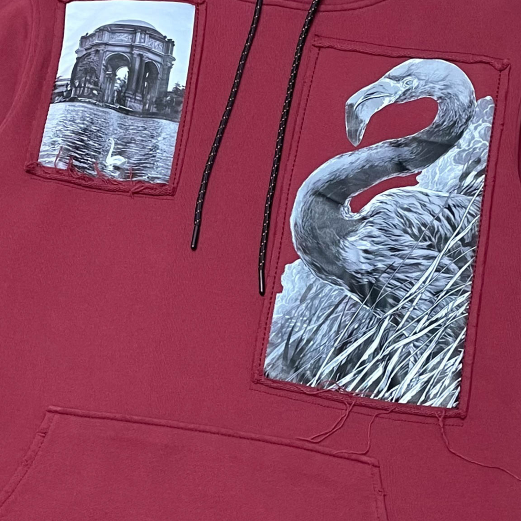 True to yourself vintage hoodie