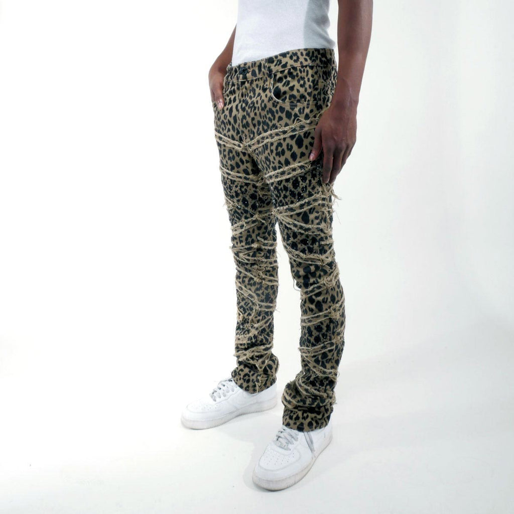 Premium flared embellished / stones pant