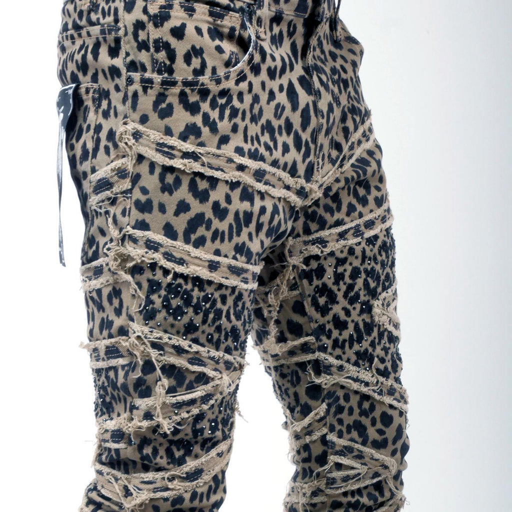 Premium flared embellished / stones pant