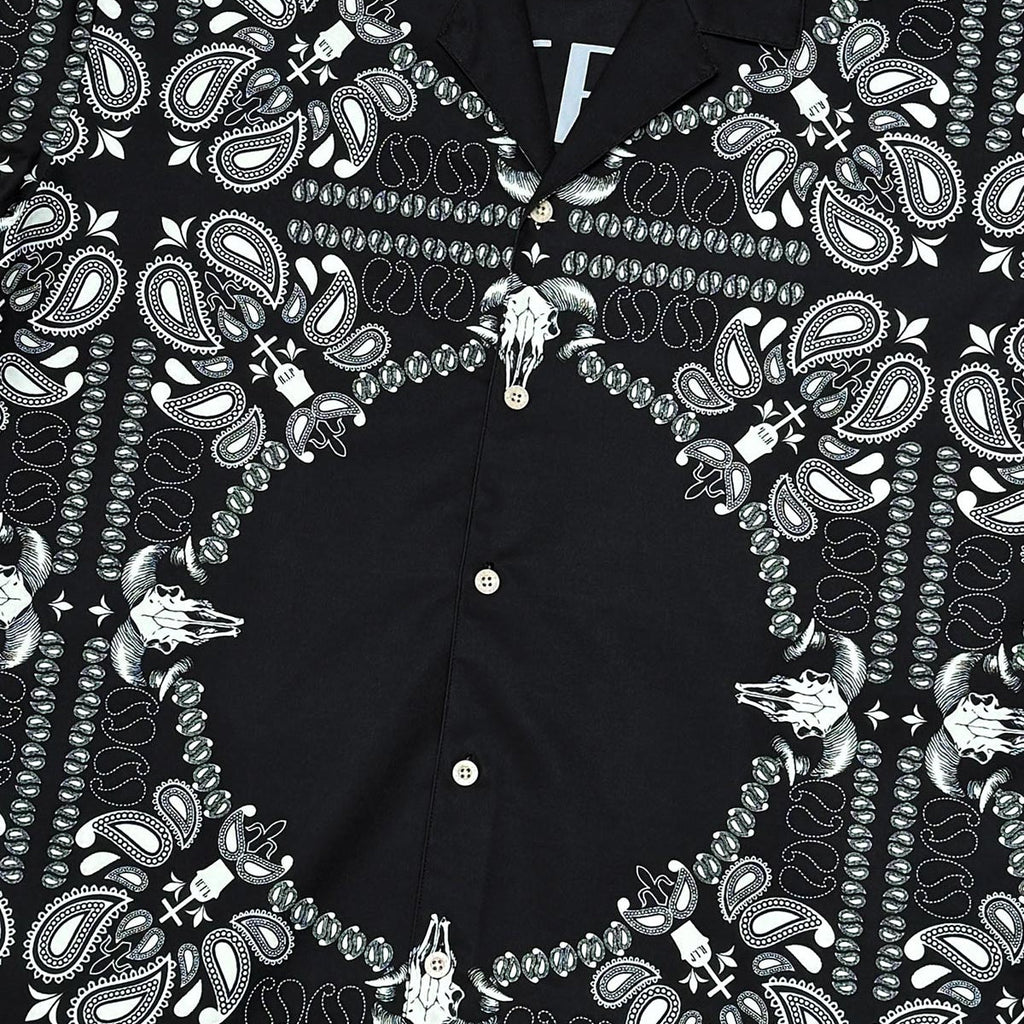 Paisley reversible woven