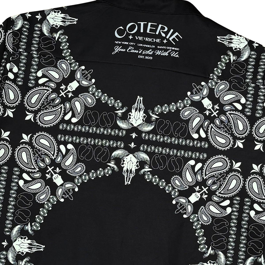 Paisley reversible woven