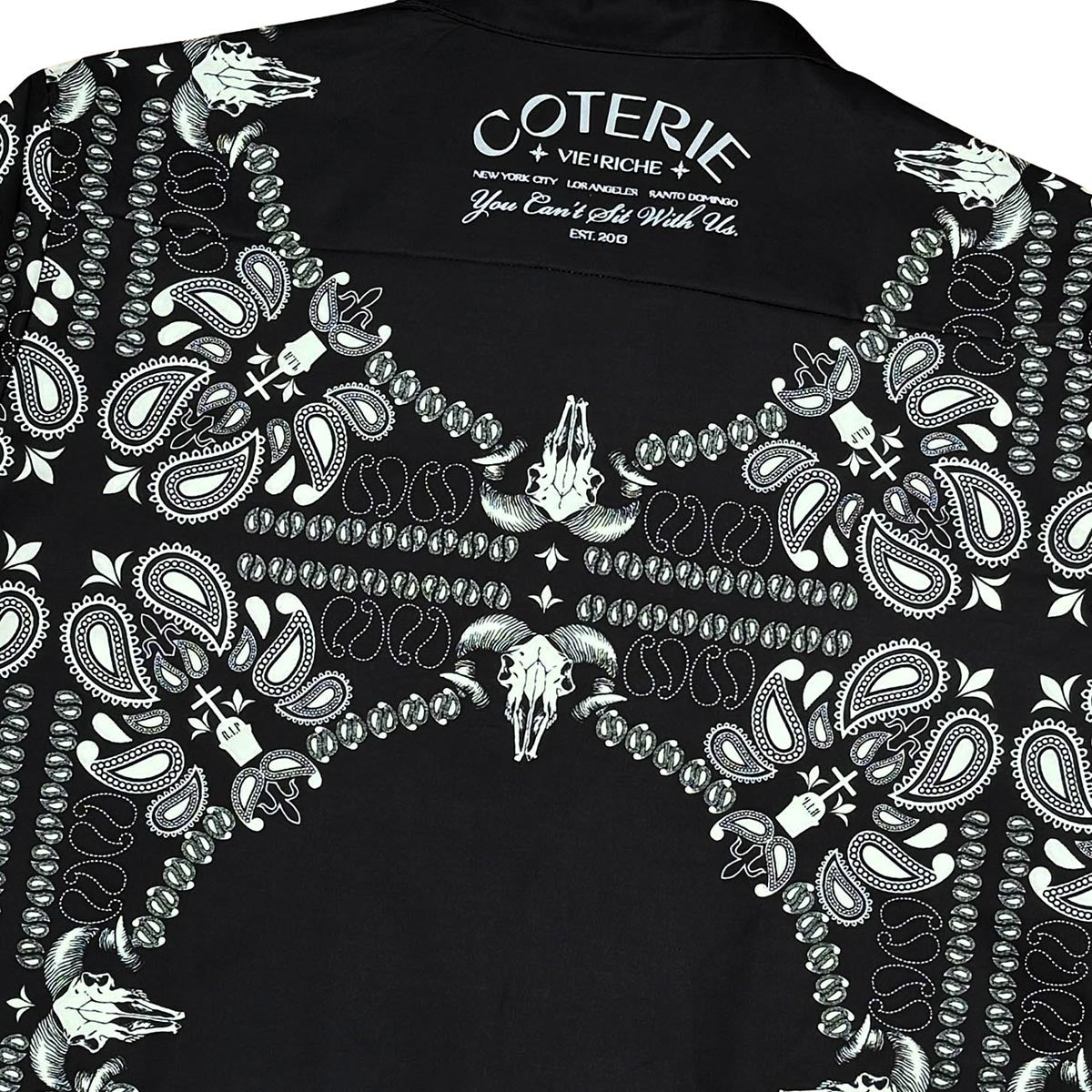 Paisley reversible woven